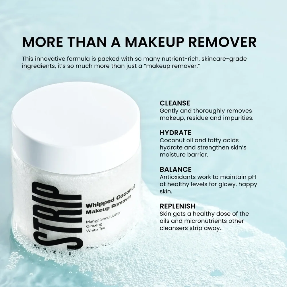 Strip Makeup Whipped Coconut Makeup Remover FULL-SIZE